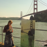 Michelle-Auboiron-Bridges-of-Fame-peinture-live-New-York-San-Francisco-2003--10 thumbnail