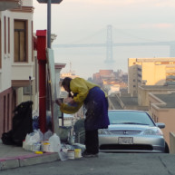 Michelle-Auboiron-Bridges-of-Fame-peinture-live-New-York-San-Francisco-2003--21 thumbnail