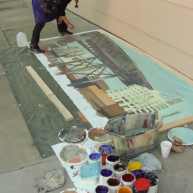 Michelle-Auboiron-Bridges-of-Fame-peinture-live-New-York-San-Francisco-2003--32 thumbnail
