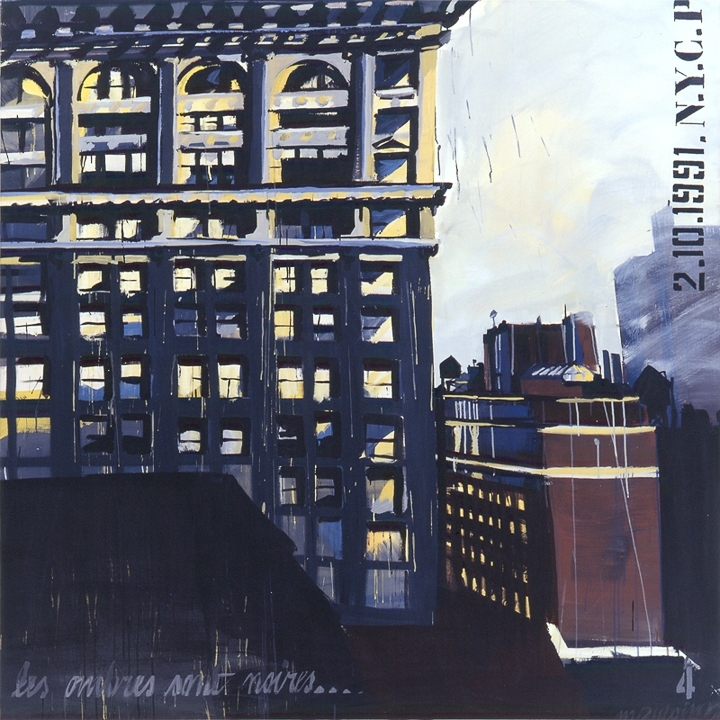 Parson School of Design 04 - Peinture de New York par Michelle AUBOIRON