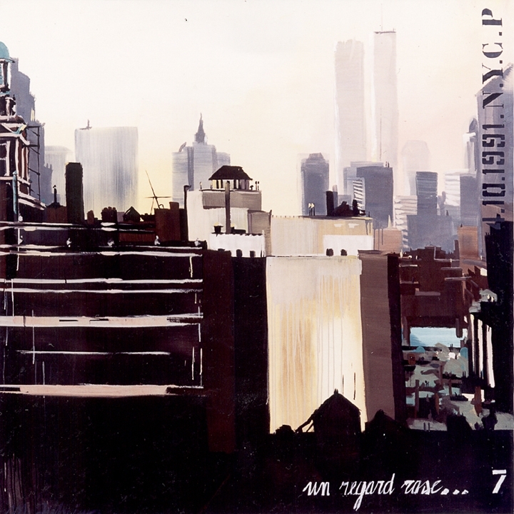 Parson School of Design 07 - Peinture de New York par Michelle AUBOIRON