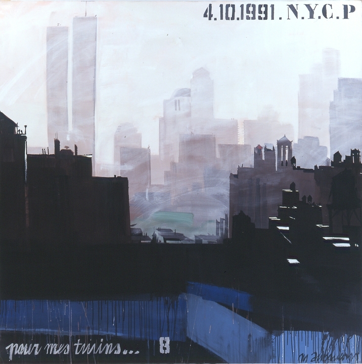 Parson School of Design 08 - Peinture de New York par Michelle AUBOIRON